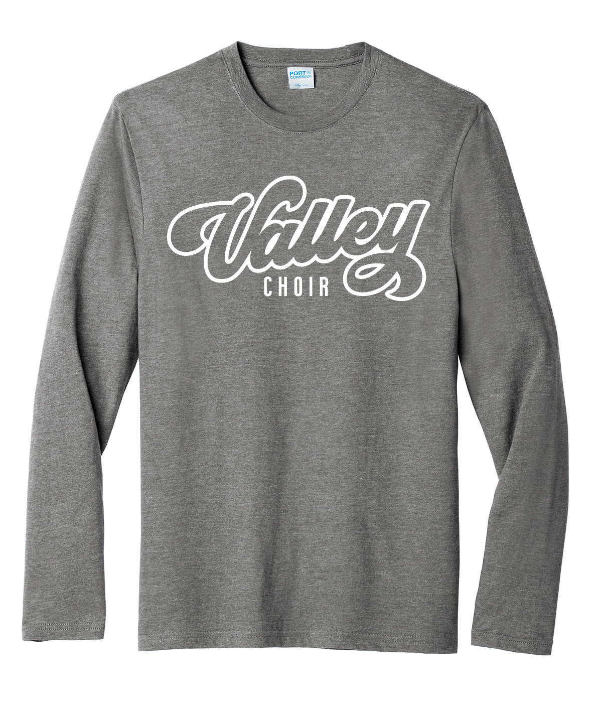 Valley Choir Script Long-Sleeve Tee