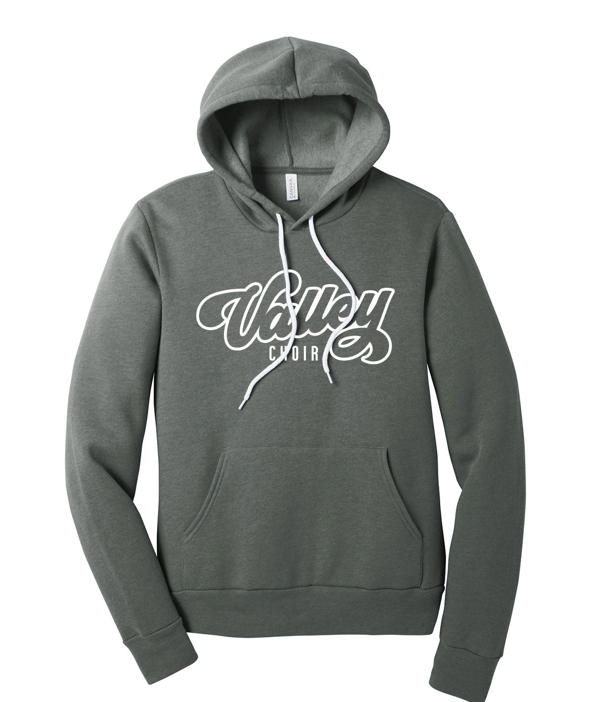 Valley Choir Script Fleece Hoodie Sweatshirt