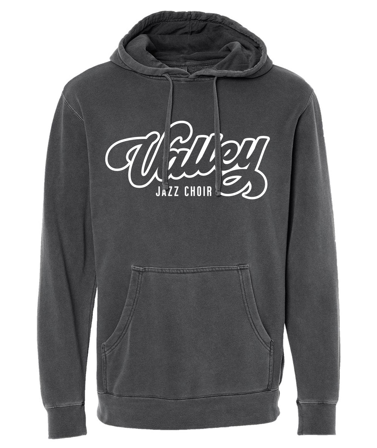 Valley Jazz Choir Script Slouch Hoodie