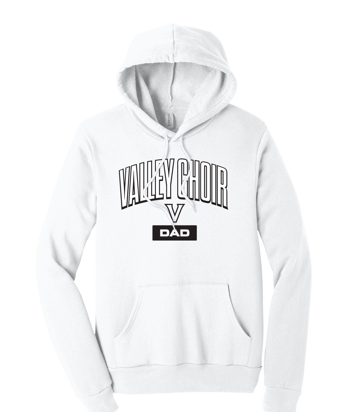 Valley Choir Dad Fleece Hoodie Sweatshirt