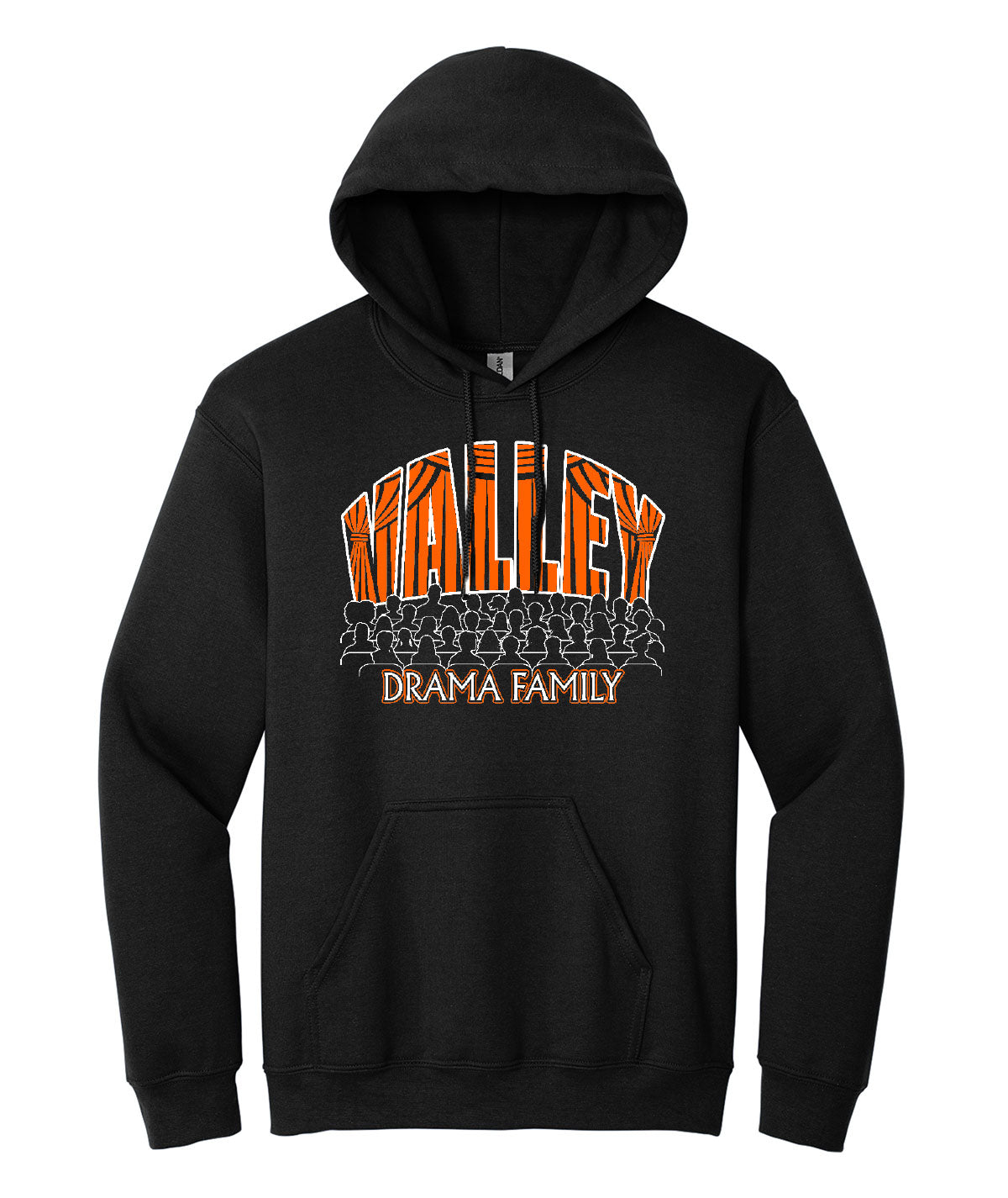 2026 Valley Drama & Speech Curtains Hooded Sweatshirt