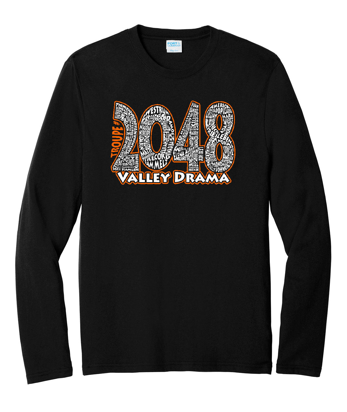 2026 Valley Drama & Speech Retreat Long-Sleeve Tee