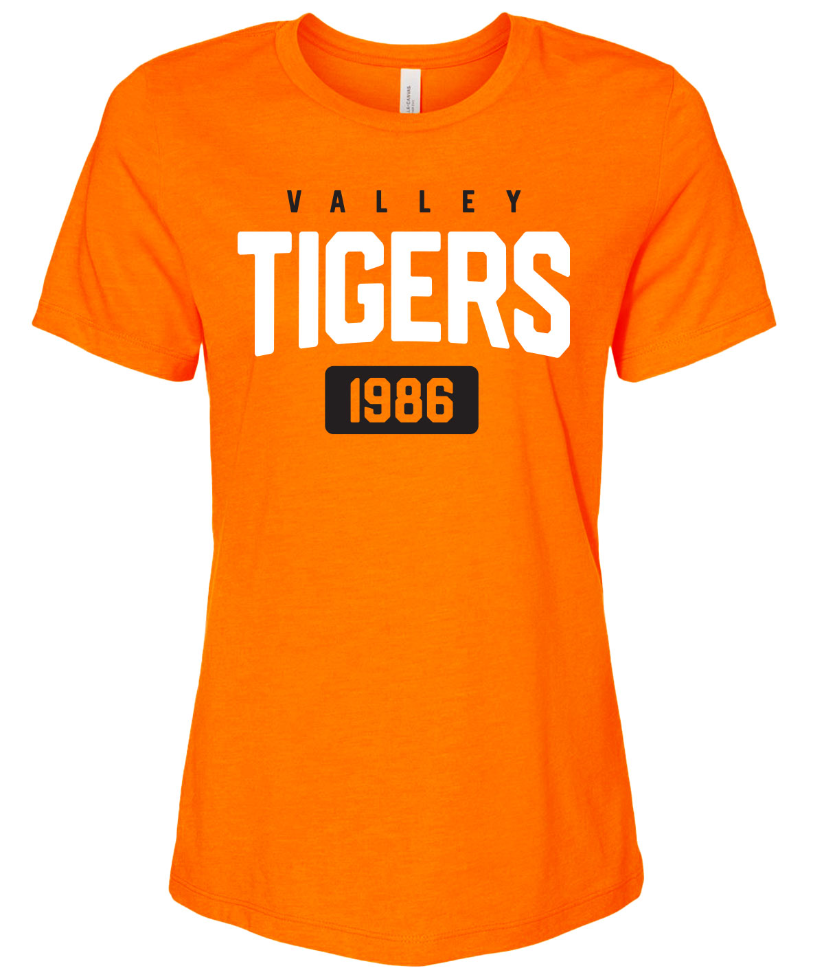 Valley Tigers 1986 Alumni Womens Tee