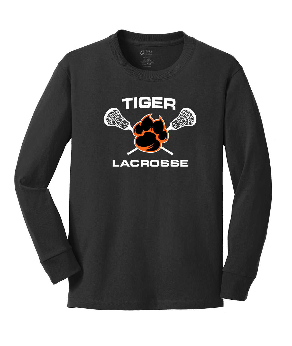 Tiger Lacrosse Pride Youth Long Sleeve Tee