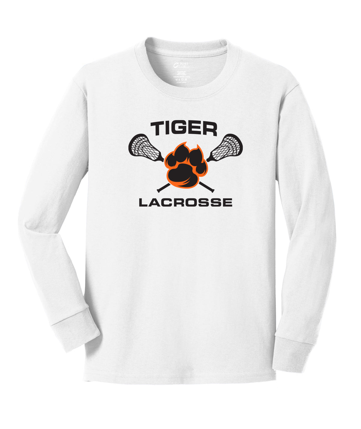 Tiger Lacrosse Pride Youth Long Sleeve Tee