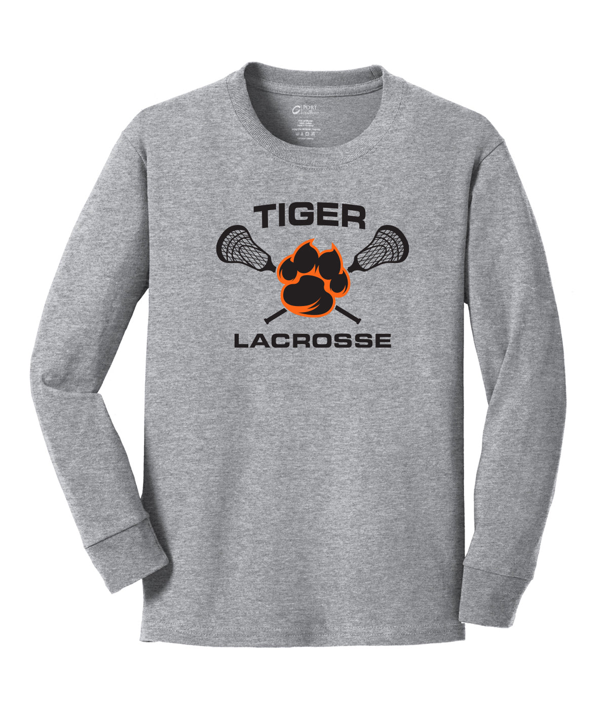 Tiger Lacrosse Pride Youth Long Sleeve Tee