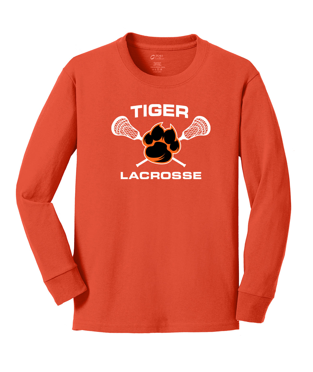 Tiger Lacrosse Pride Youth Long Sleeve Tee