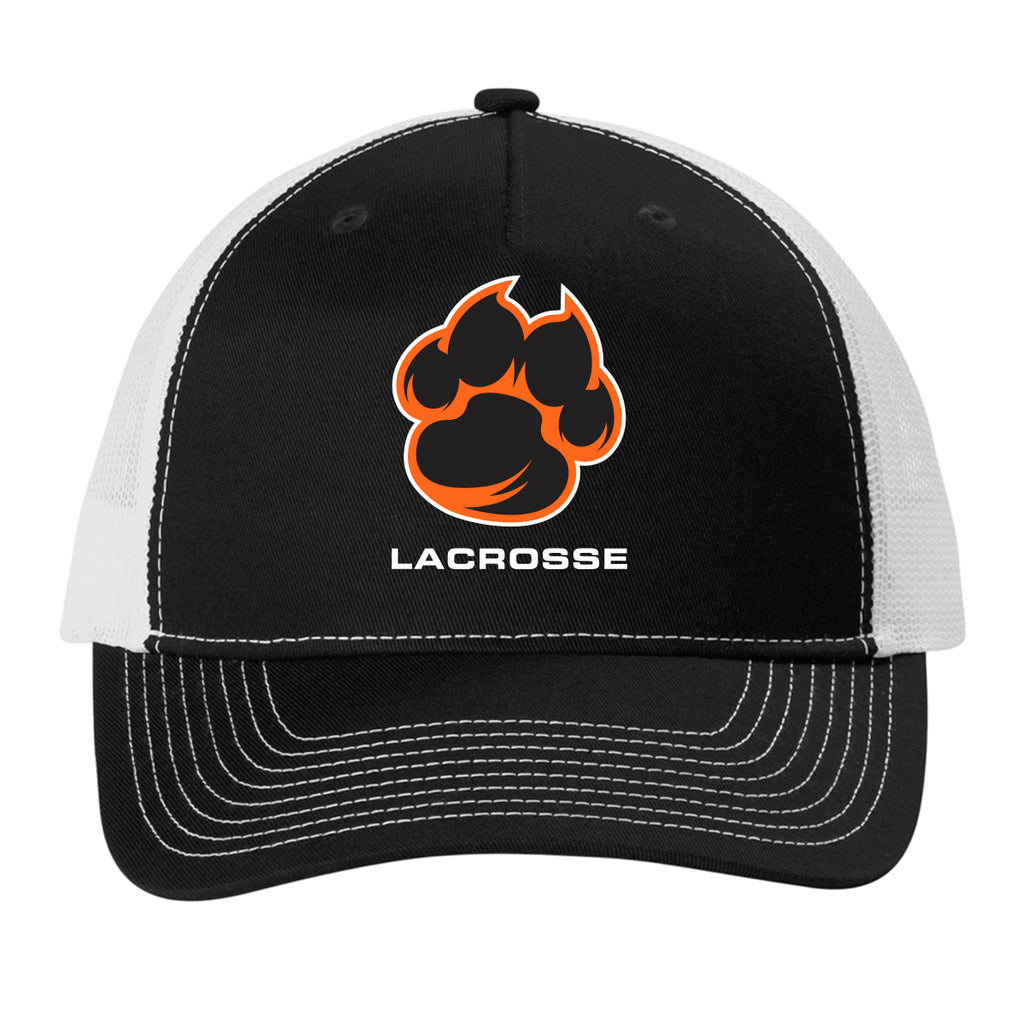 Tiger Lacrosse Snapback Trucker Cap