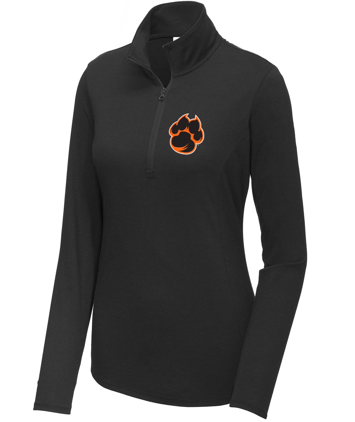 School Pride Womens 1/4 Zip Pullover