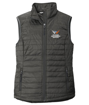 Teaching & Learning Services Womens Puffer Vest