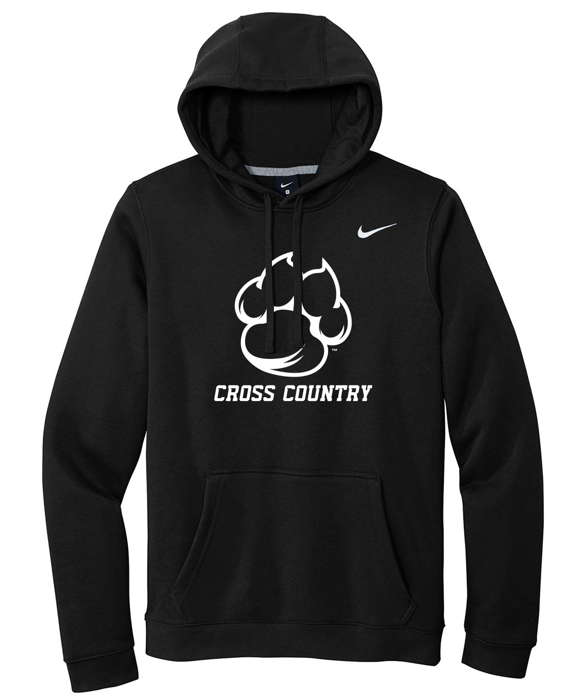 Tigers Cross Country Nike Fleece Hoodie