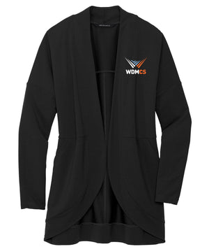 WDMCS District Womens Open-Front Cardigan