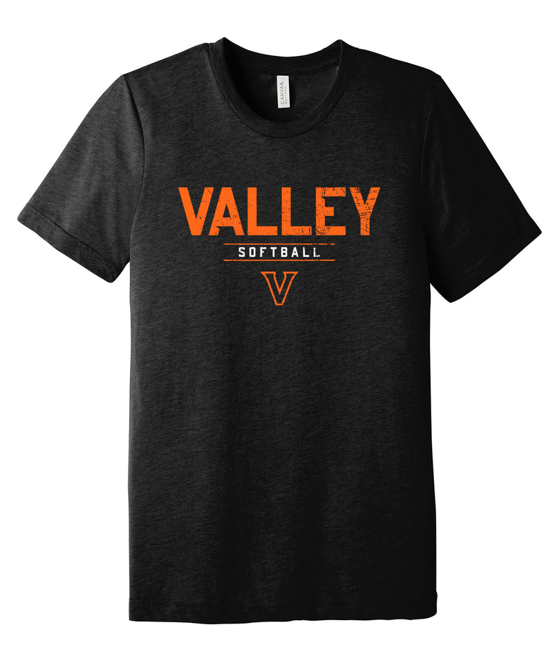 Valley Softball Triblend Tee