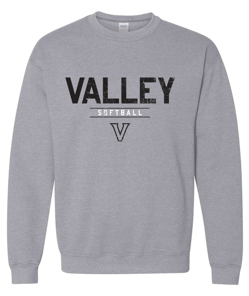 Valley Softball Crewneck Sweatshirt