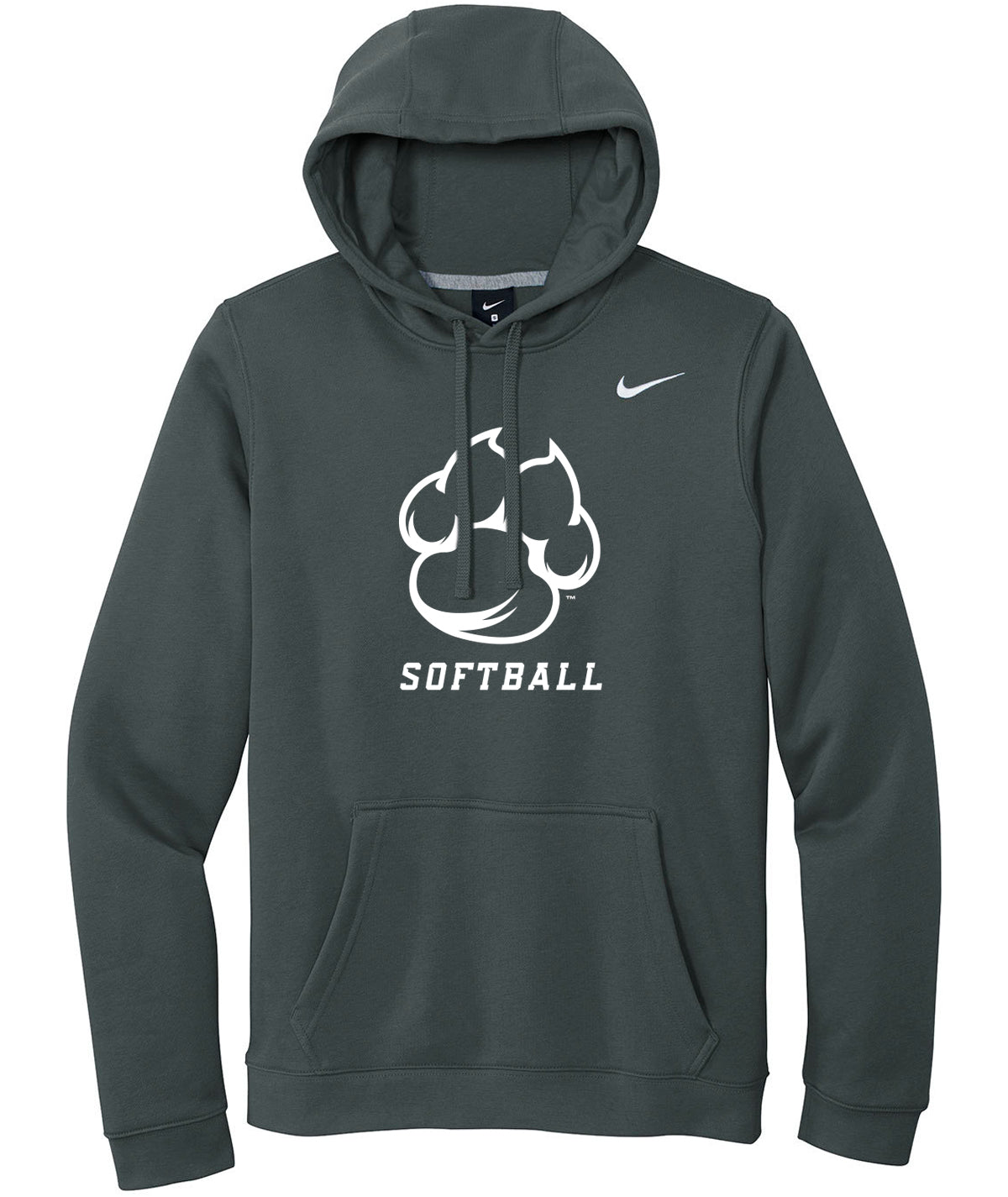 Tigers Softball Nike Fleece Hoodie