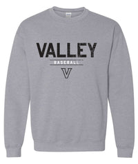 Valley Baseball Crewneck Sweatshirt