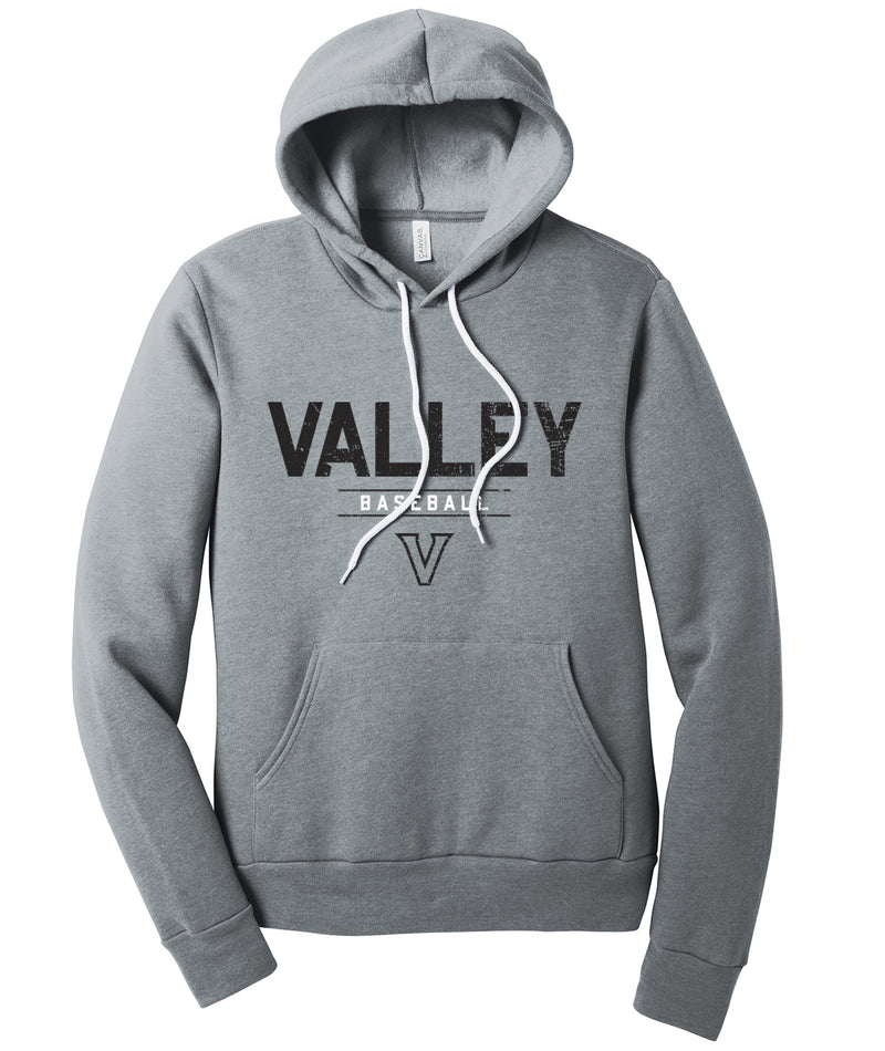 Valley Baseball Fleece Pullover Sweatshirt